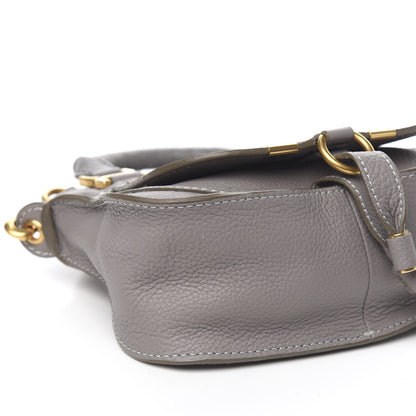 Chloe Calfskin Mini Marcie Satchel Cashmere Grey 8 of 10