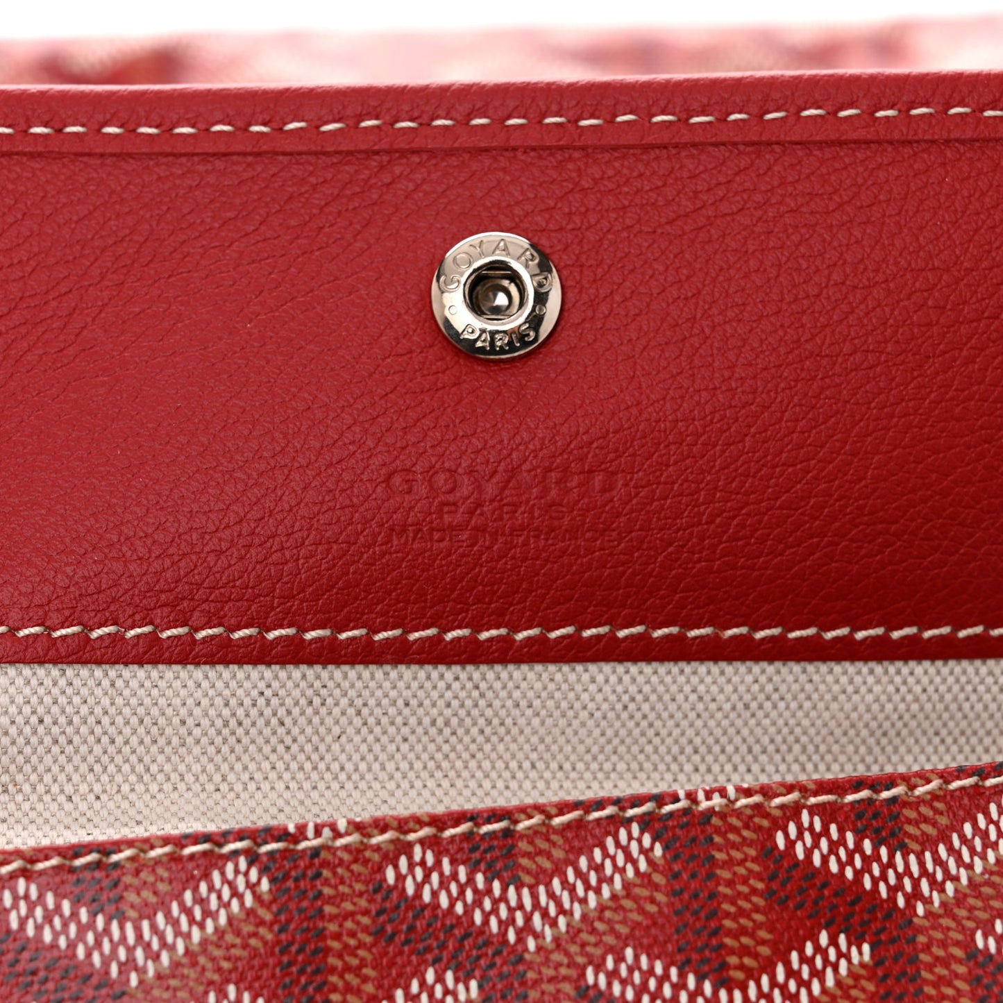 Goyardine Saint Louis GM Red