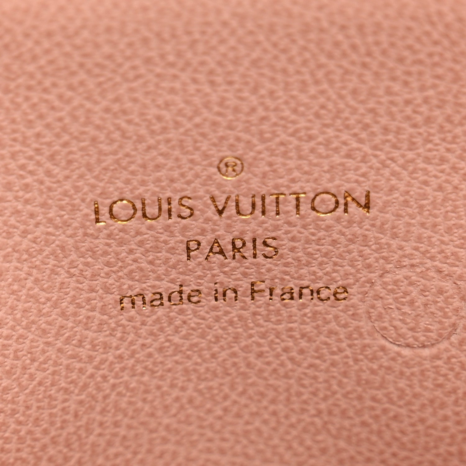 Louis Vuitton Lambskin Embossed Monogram Coussin PM Black 6 of 9