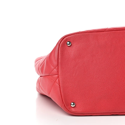 Chanel Caviar Quilted Timeless CC Soft Tote Pink 8 of 10