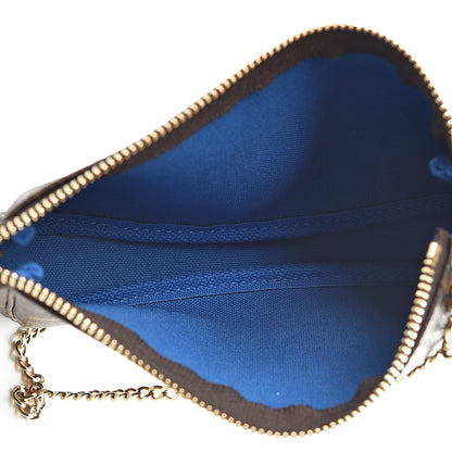 Louis Vuitton Monogram 2019 Christmas Animation Mini Venice Pochette Accessories Blue 5 of 7