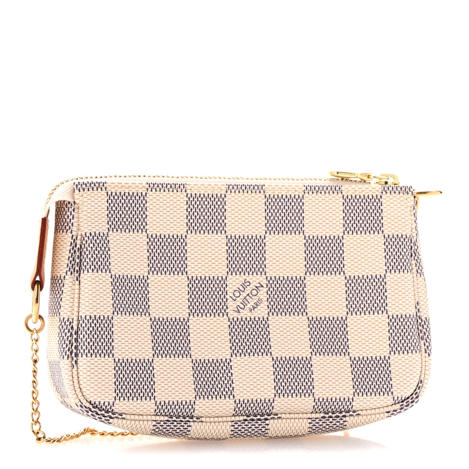 Louis Vuitton Damier Azur Mini Pochette Accessories 3 of 9