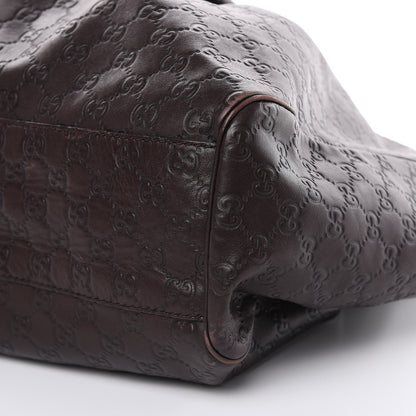 Gucci Guccissima Signature Large Sukey Tote Chocolate 9 of 18