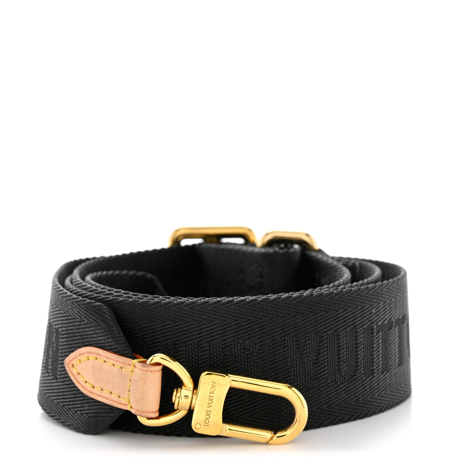 Louis Vuitton Monogram Multi Pochette Accessories Bandouliere Shoulder Strap Black 1 of 6