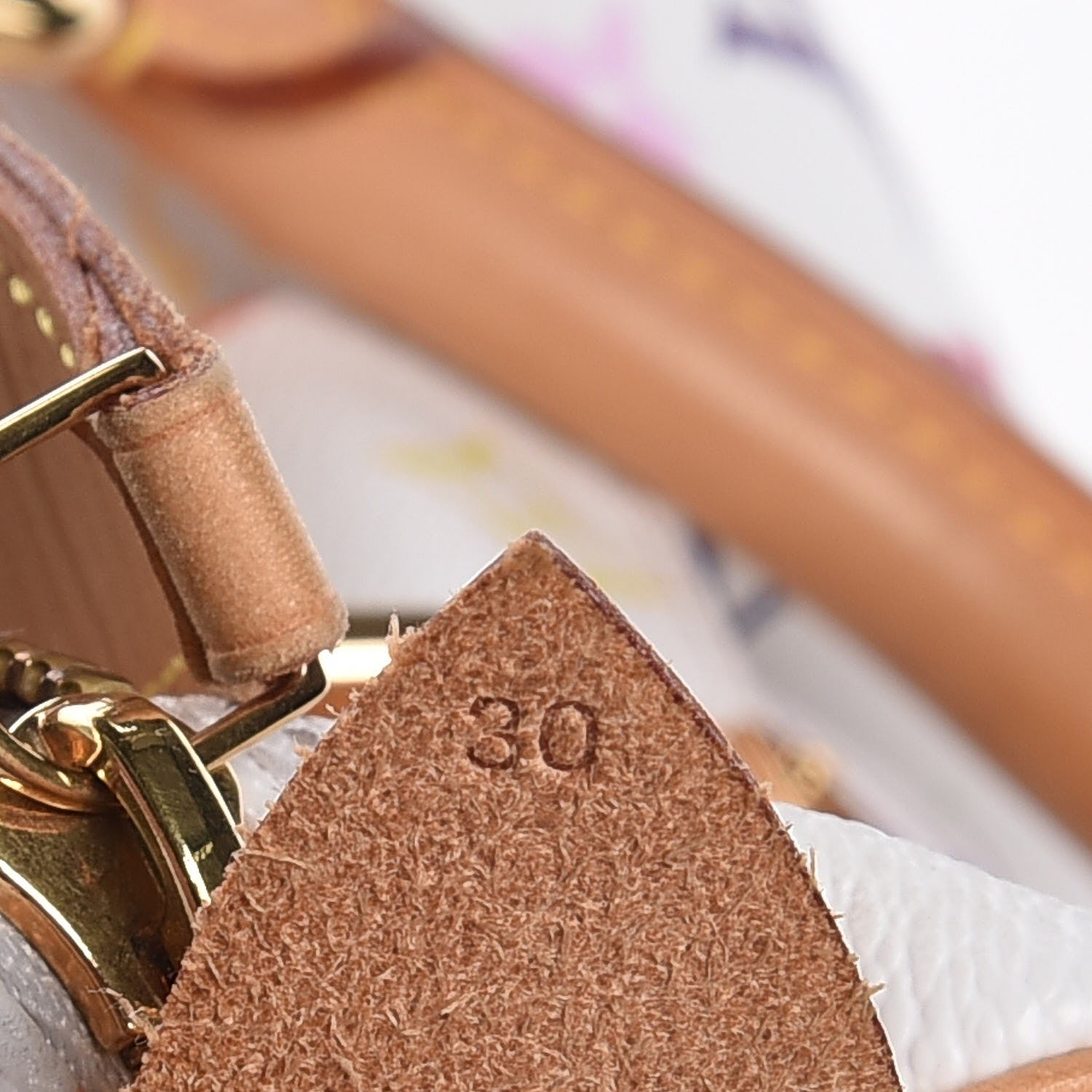 Louis Vuitton Monogram Multicolor Speedy 30 White 7 of 8