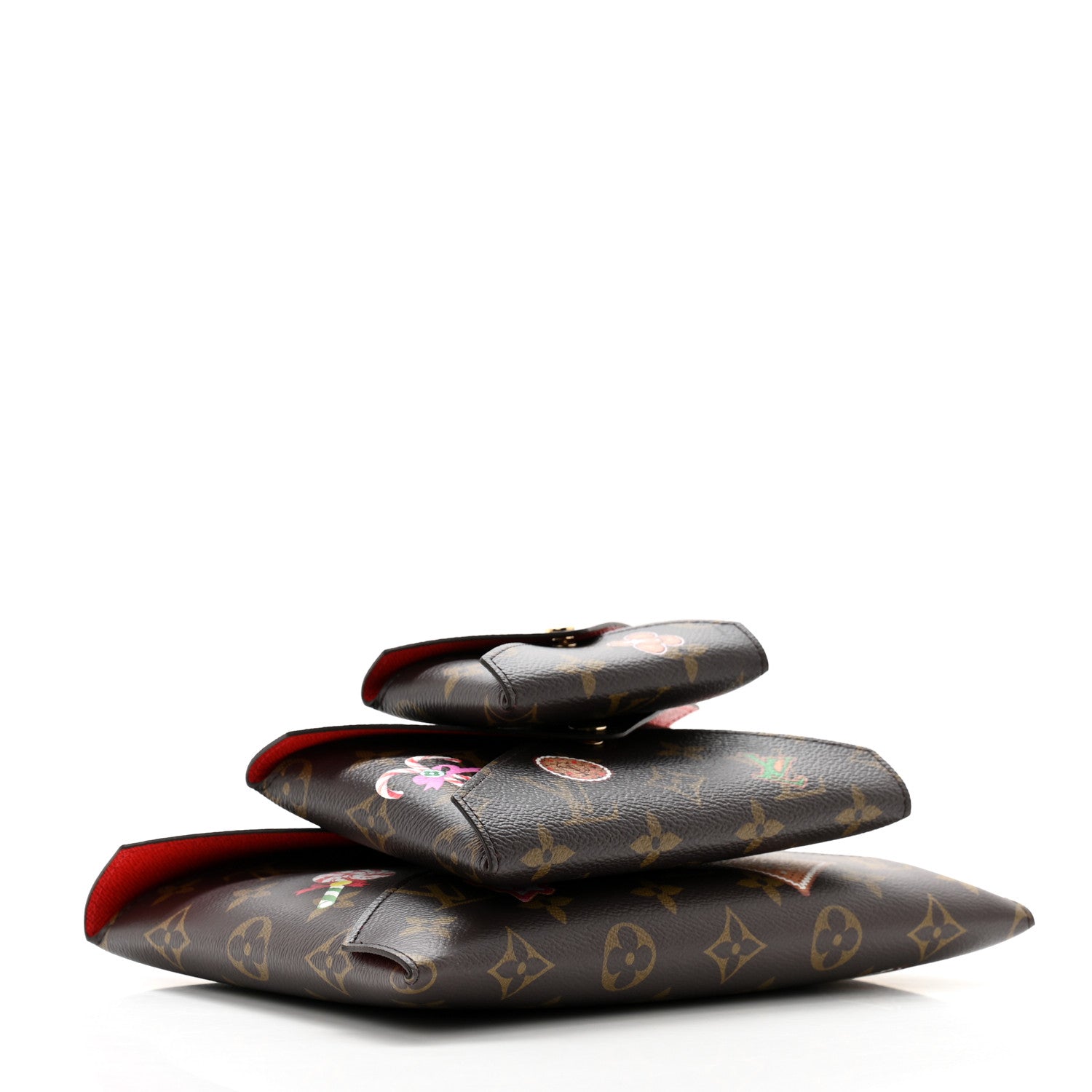 Louis Vuitton Monogram Candy Factory Kirigami Pochette Set 4 of 11