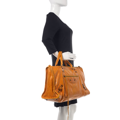 Balenciaga Agneau Classic Hardware Work Marigold 2 of 13