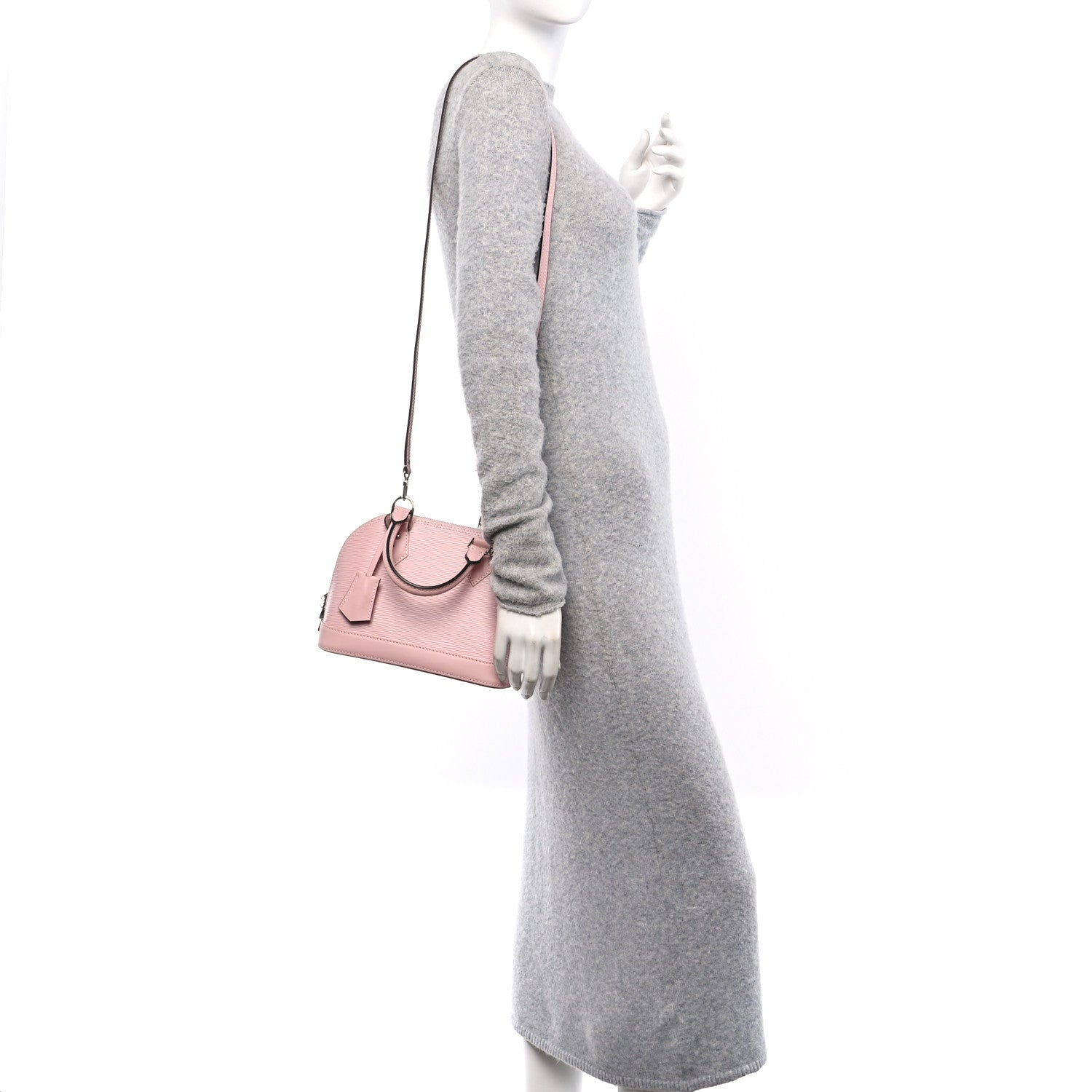 Louis Vuitton Epi Alma BB Rose Ballerine 2 of 10