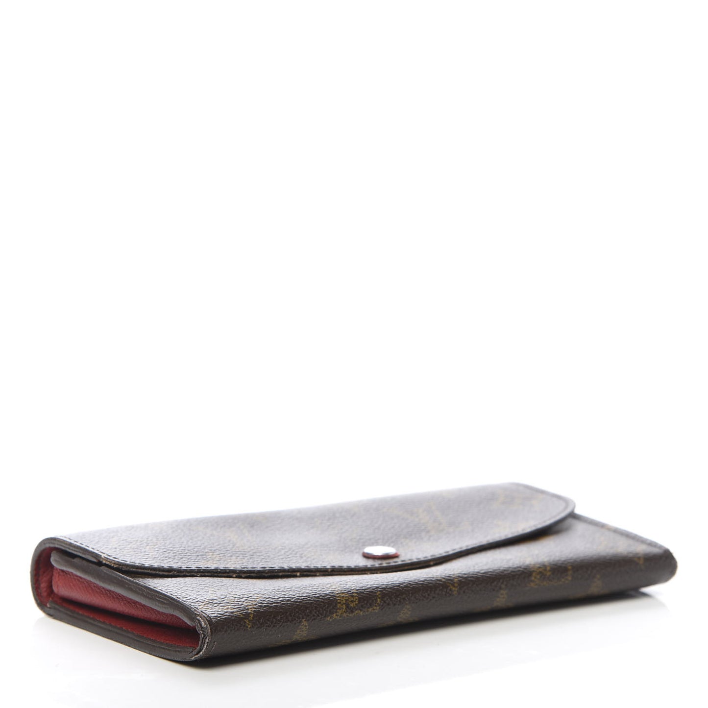 Monogram Emilie Wallet Red