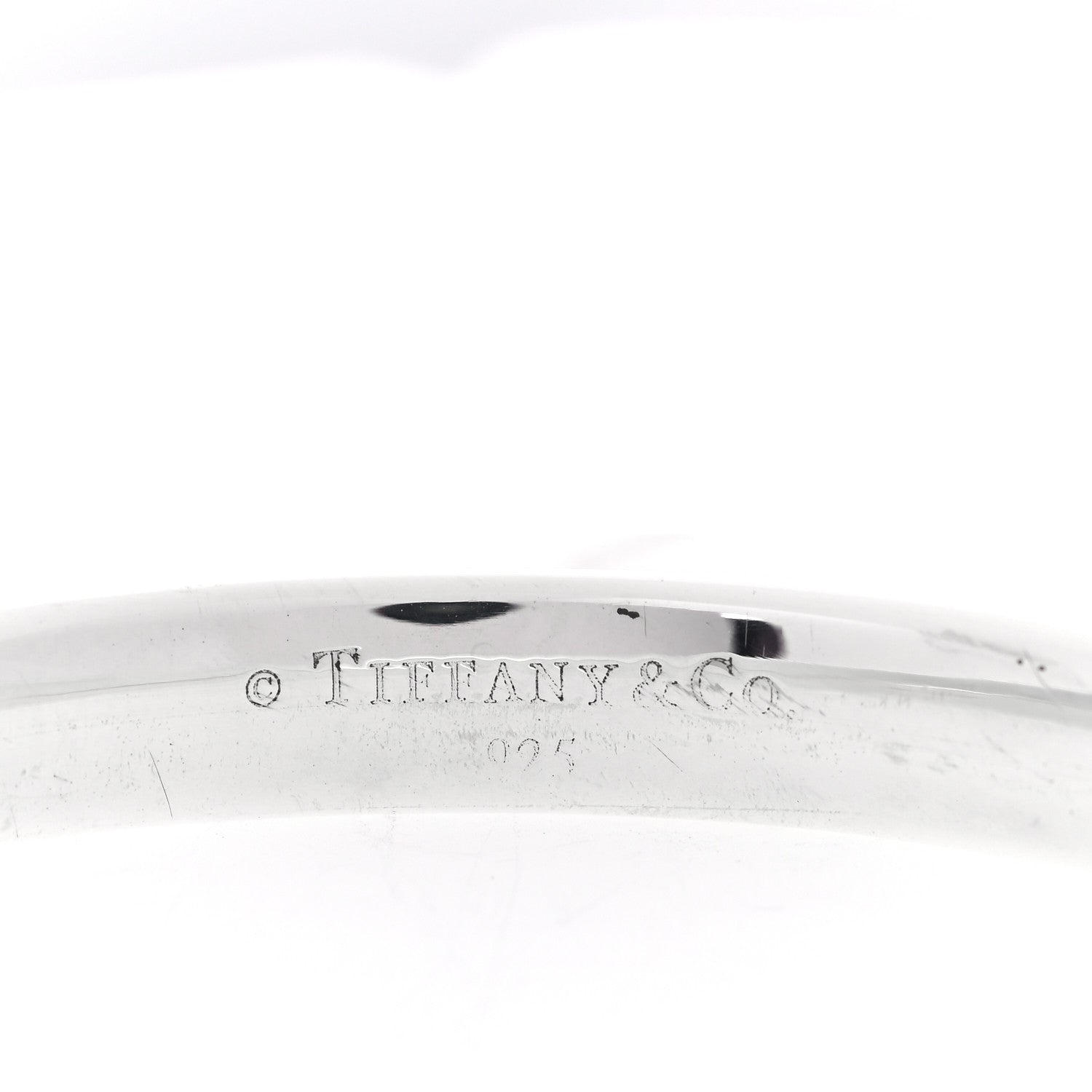 Tiffany Sterling Silver Square Bangle Bracelet 5 of 6
