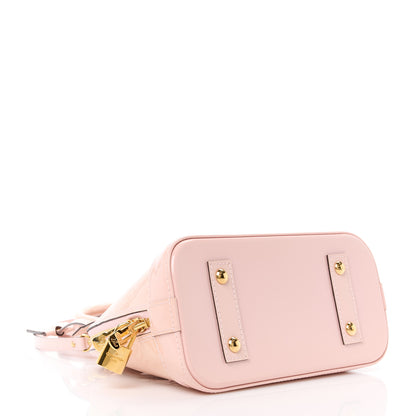 Louis Vuitton LOUIS VUITTON Vernis Alma BB Rose Ballerine 4 of 12