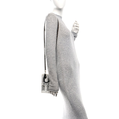 Louis Vuitton X FORNASETTI Calfskin Architettura Petit Sac Plat Black White 2 of 9