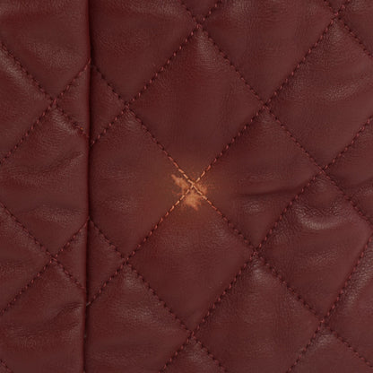 Chanel Lambskin Quilted Extra Large Coco Cocoon Reversible Tote Black 15 of 15