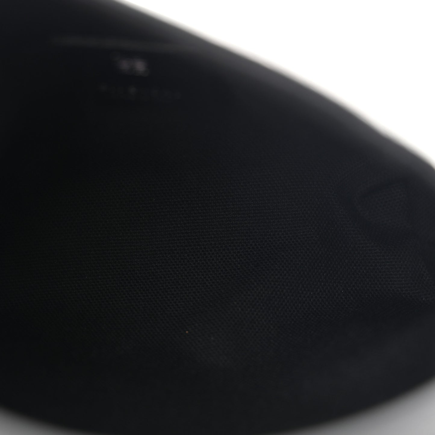 Tumbled Calfskin Nano Voyou Bag Black
