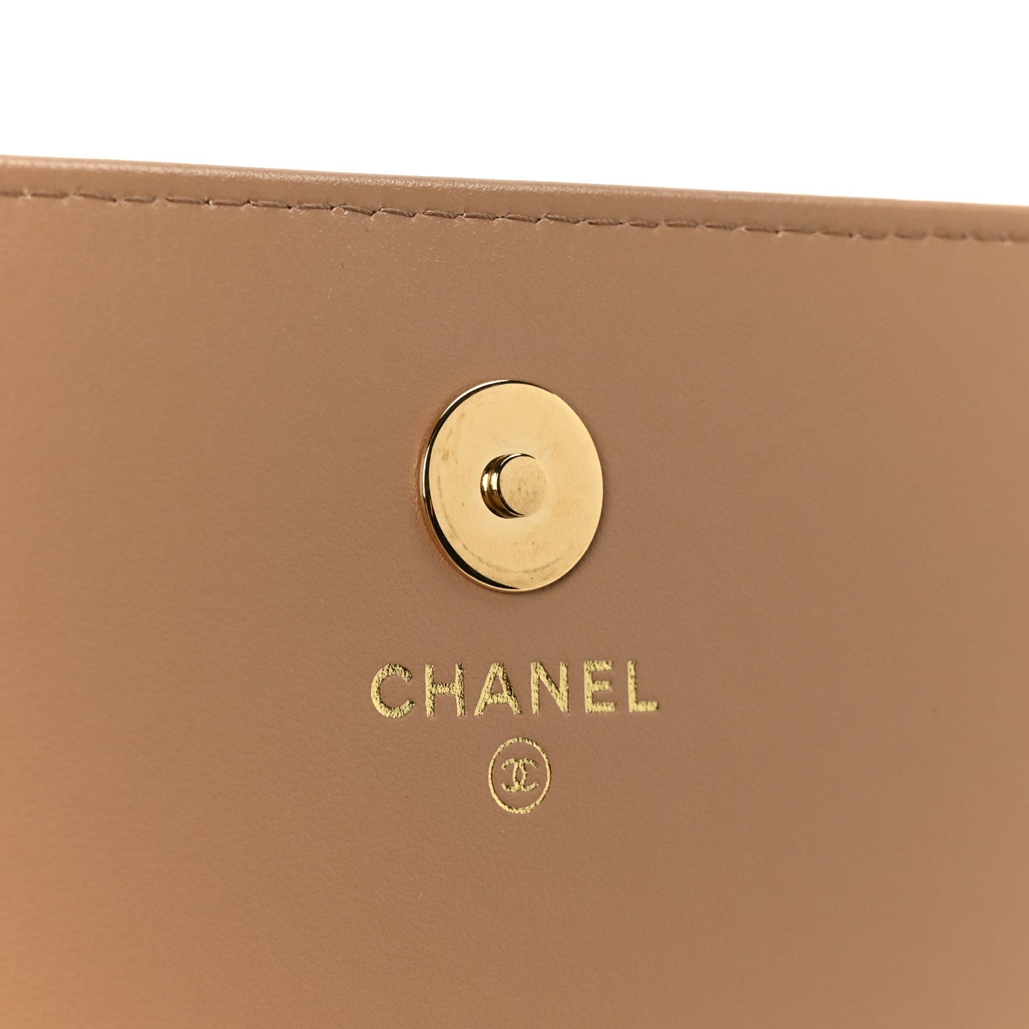 Chanel Caviar Quilted Pocket Twins Wallet On Chain WOC Beige 6 of 11