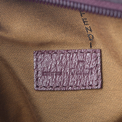 Fendi Zucca Cinghiale Medium Zip Code Shopping Tote Purple 6 of 10