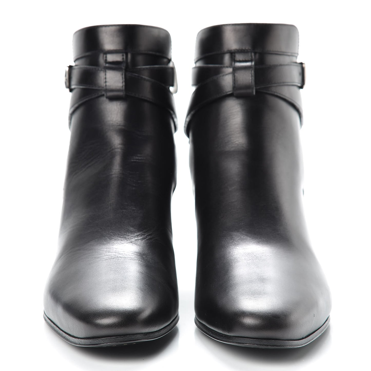 Smooth Jodhpur Calfskin Blake 40 Ankle Boots 38 Black