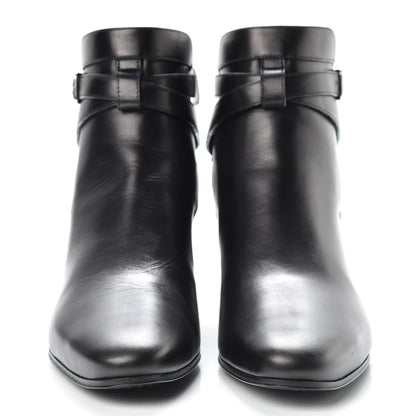 Saint Laurent Smooth Jodhpur Calfskin Blake 40 Ankle Boots 38 Black 2 of 9
