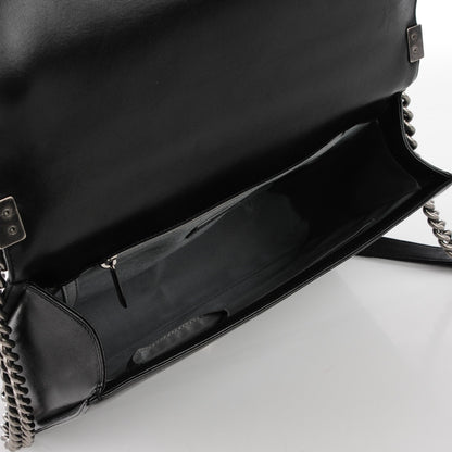 Chanel Lambskin Quilted Large Boy Flap Black 6 of 8