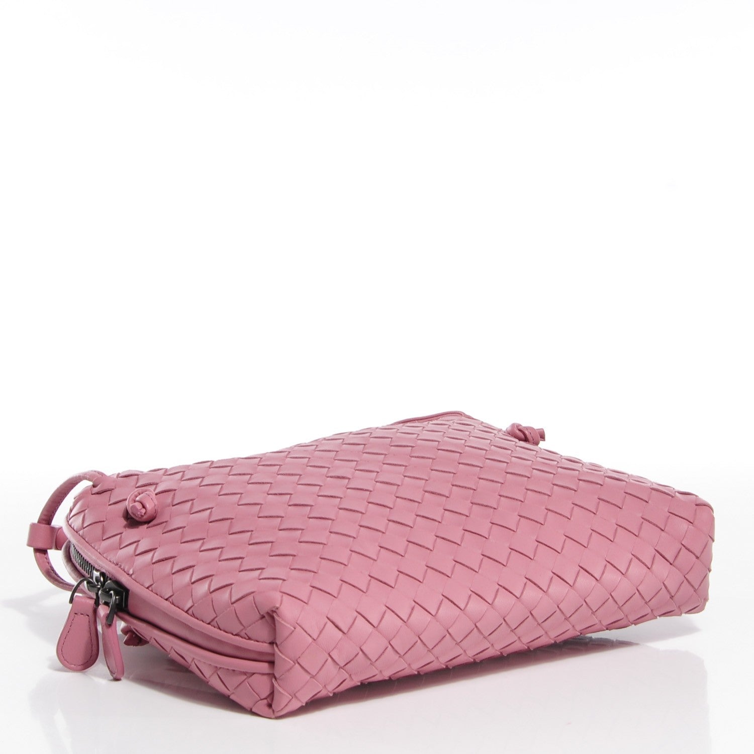 Bottega Veneta Nappa Intrecciato Pillow Crossbody Messenger Mallow 4 of 8
