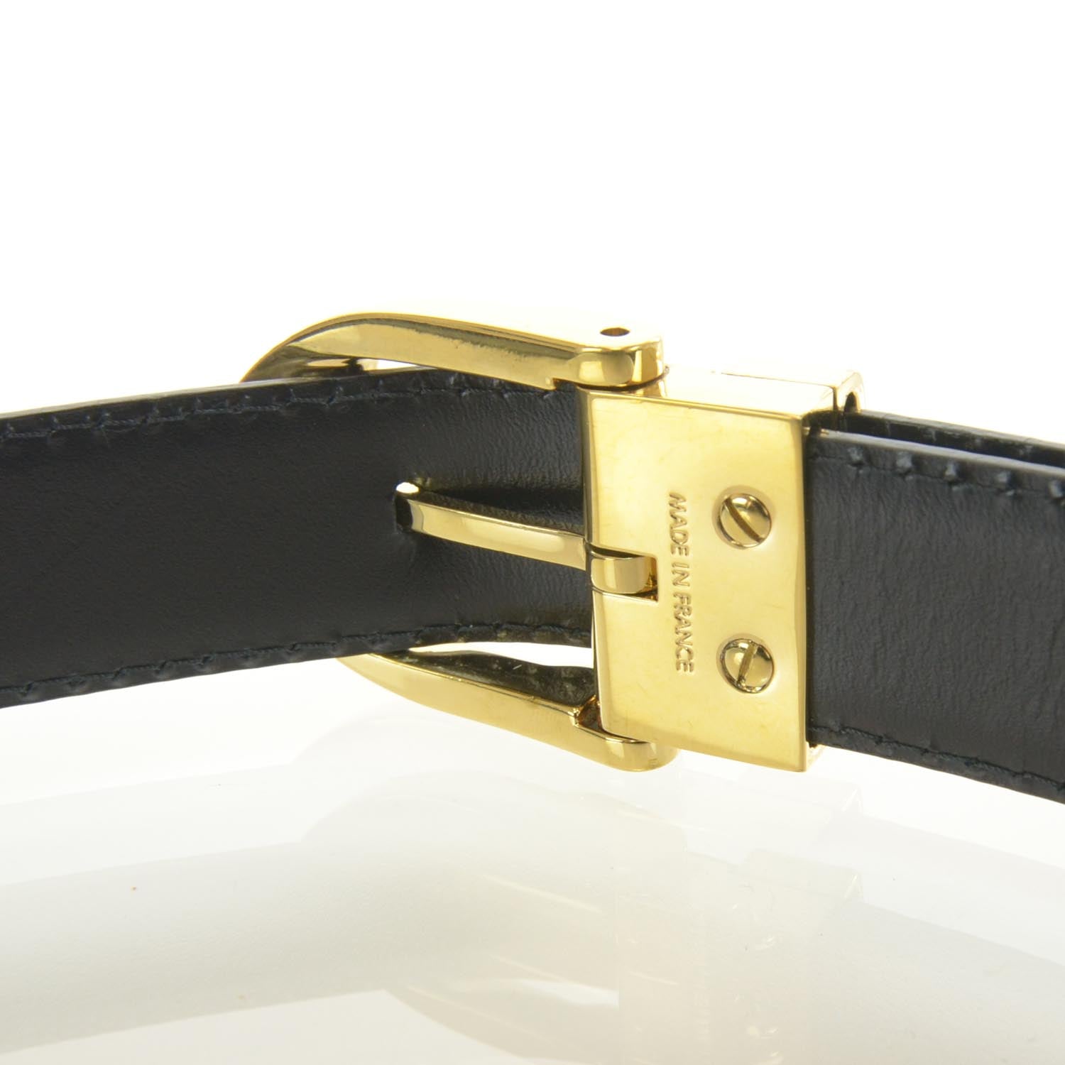 Louis Vuitton Epi Classique Belt Noir 110 3 of 7