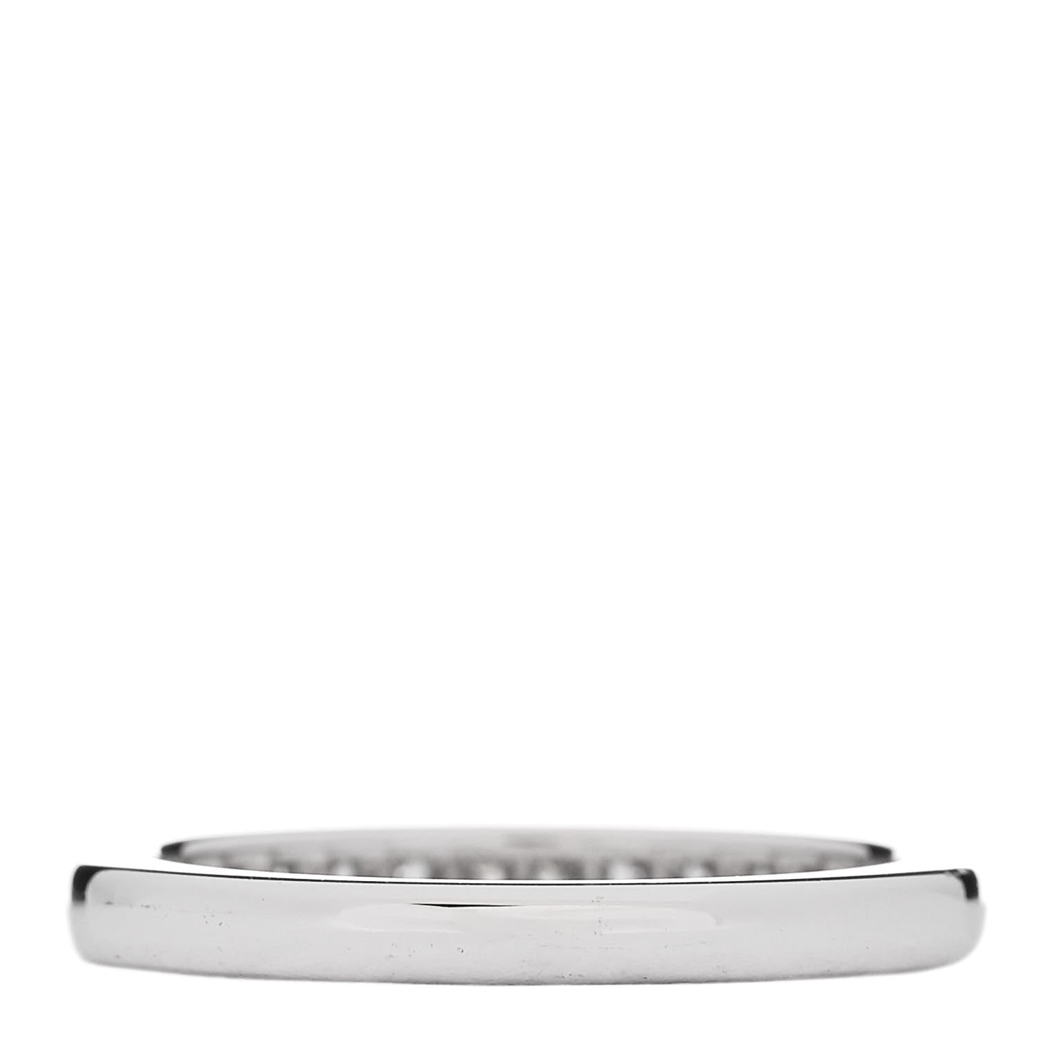 Tiffany Platinum Diamond .25ctw Half Circle Wedding Band Ring 52 6 3 of 6