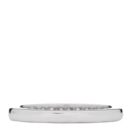 Tiffany Platinum Diamond .25ctw Half Circle Wedding Band Ring 52 6 3 of 6