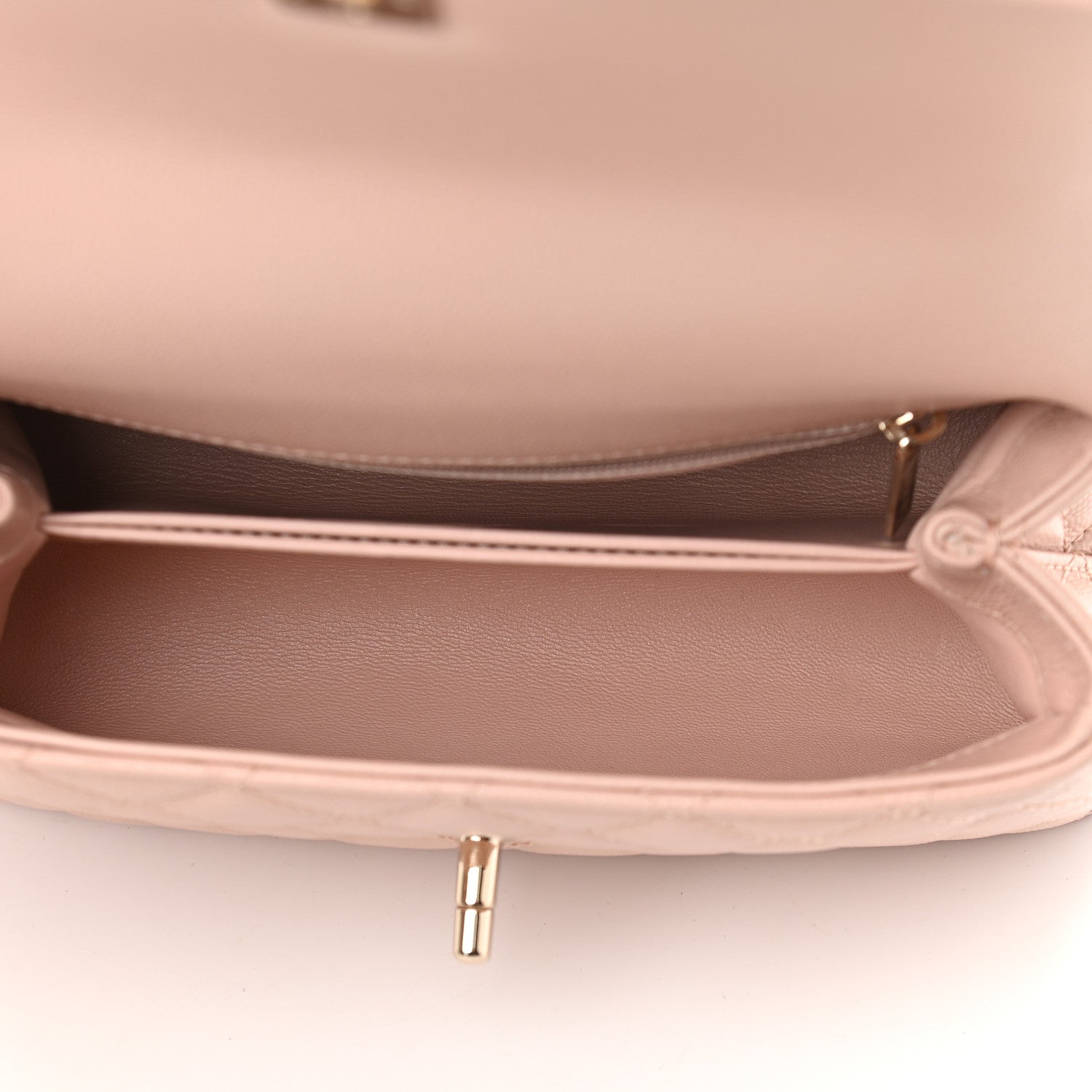 Chanel Caviar Quilted Mini Coco Handle Flap Pink 5 of 11