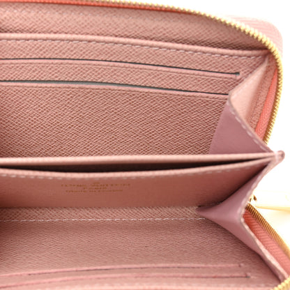 Louis Vuitton Damier Azur Zippy Coin Purse Rose Ballerine 5 of 7
