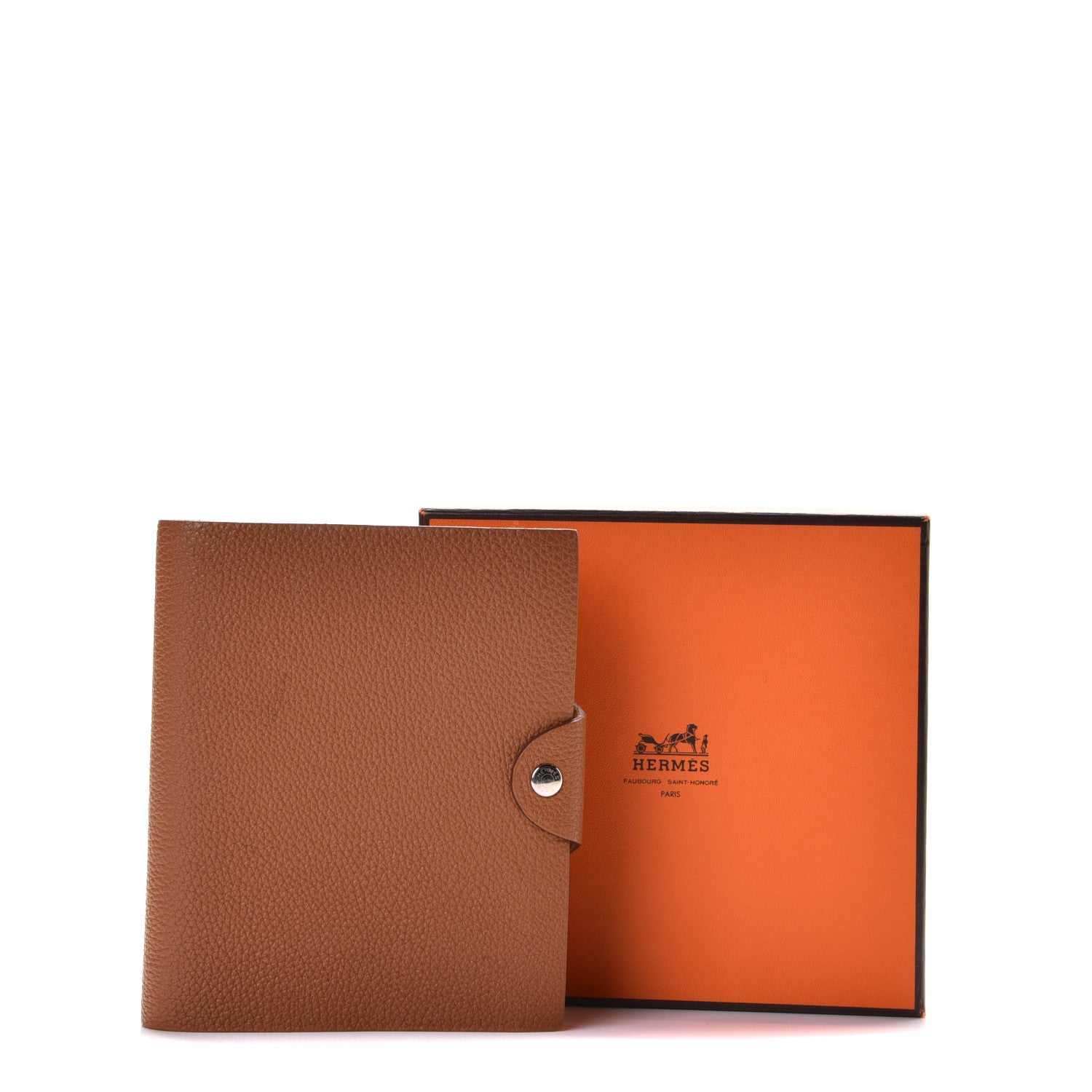 Hermes Togo Ulysse PM Agenda Cover Gold 5 of 8