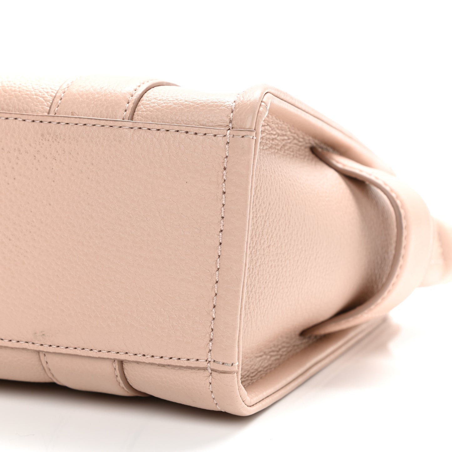 Grained Calfskin Small The Tote Bag Rose Dust