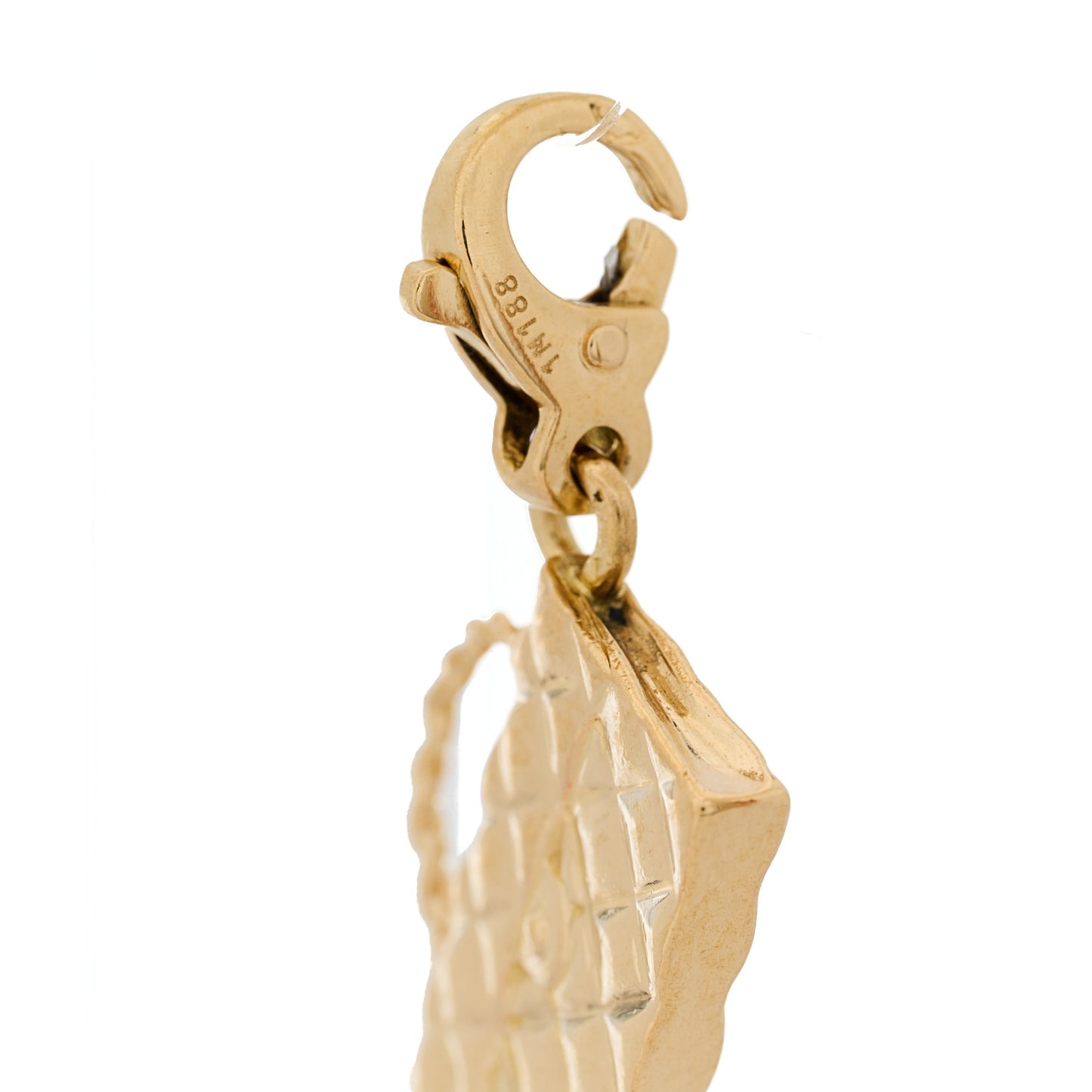 18K Yellow Gold Classic Flap Charm