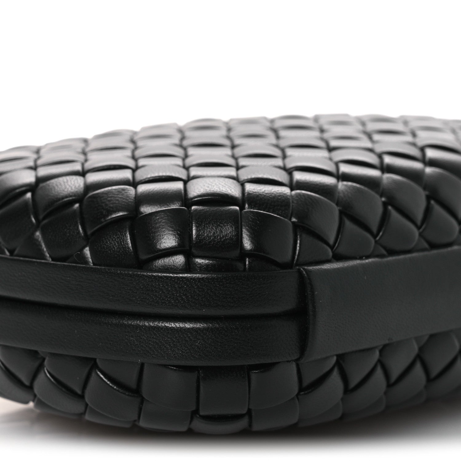 Bottega Veneta Nappa Intrecciato Knot Clutch Black 8 of 11