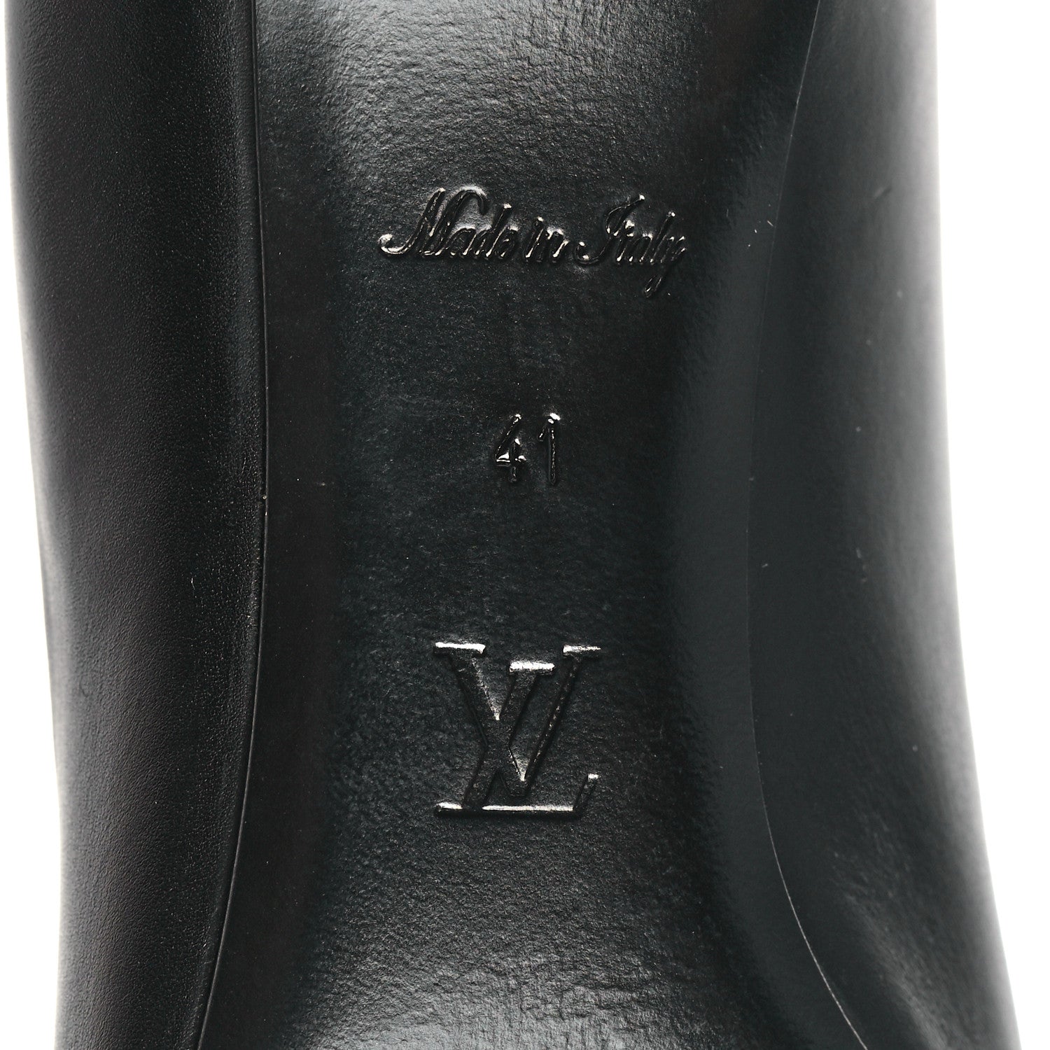 Louis Vuitton Calfskin Heartbreaker Pumps 41 Black 7 of 8