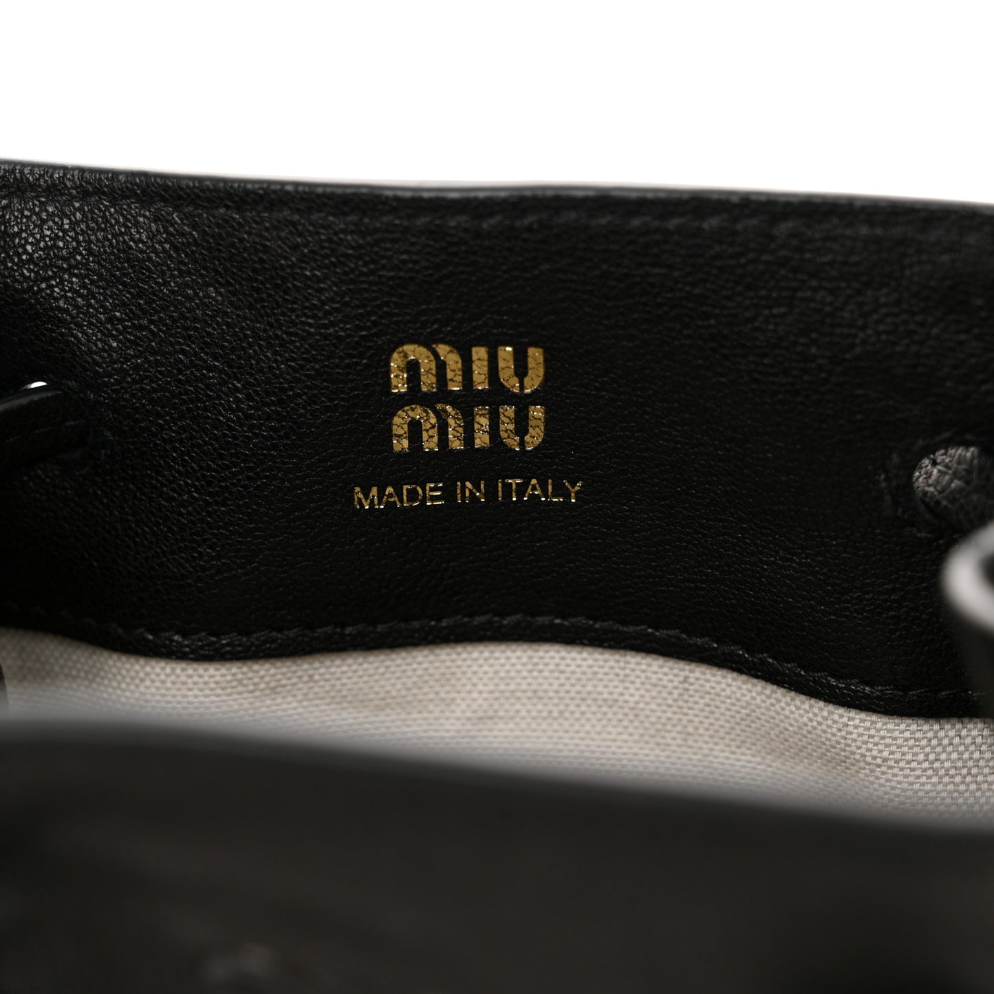 Nappa Mini Bag Black
