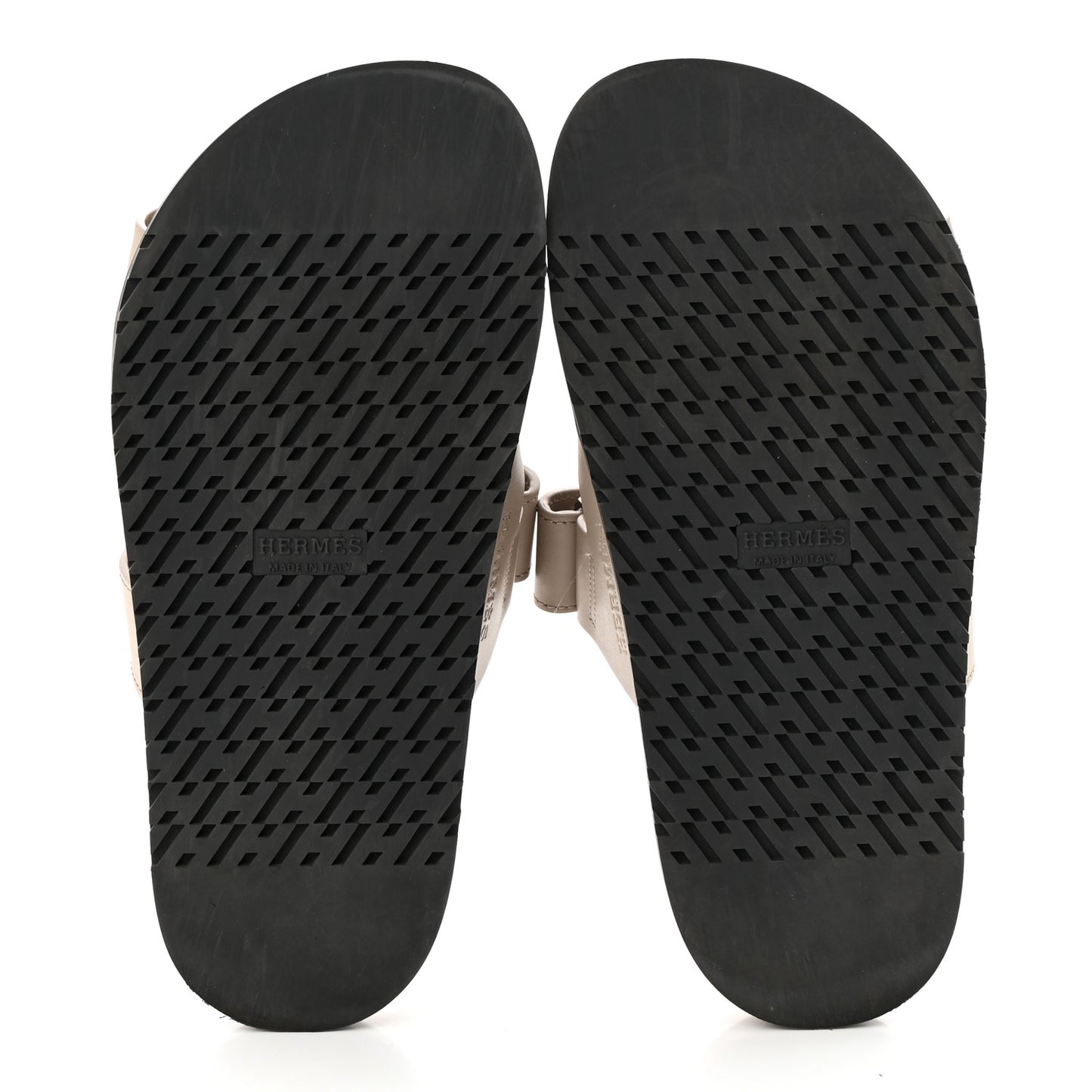 Calfskin Womens Chypre Sandals 35 Beige Mastic