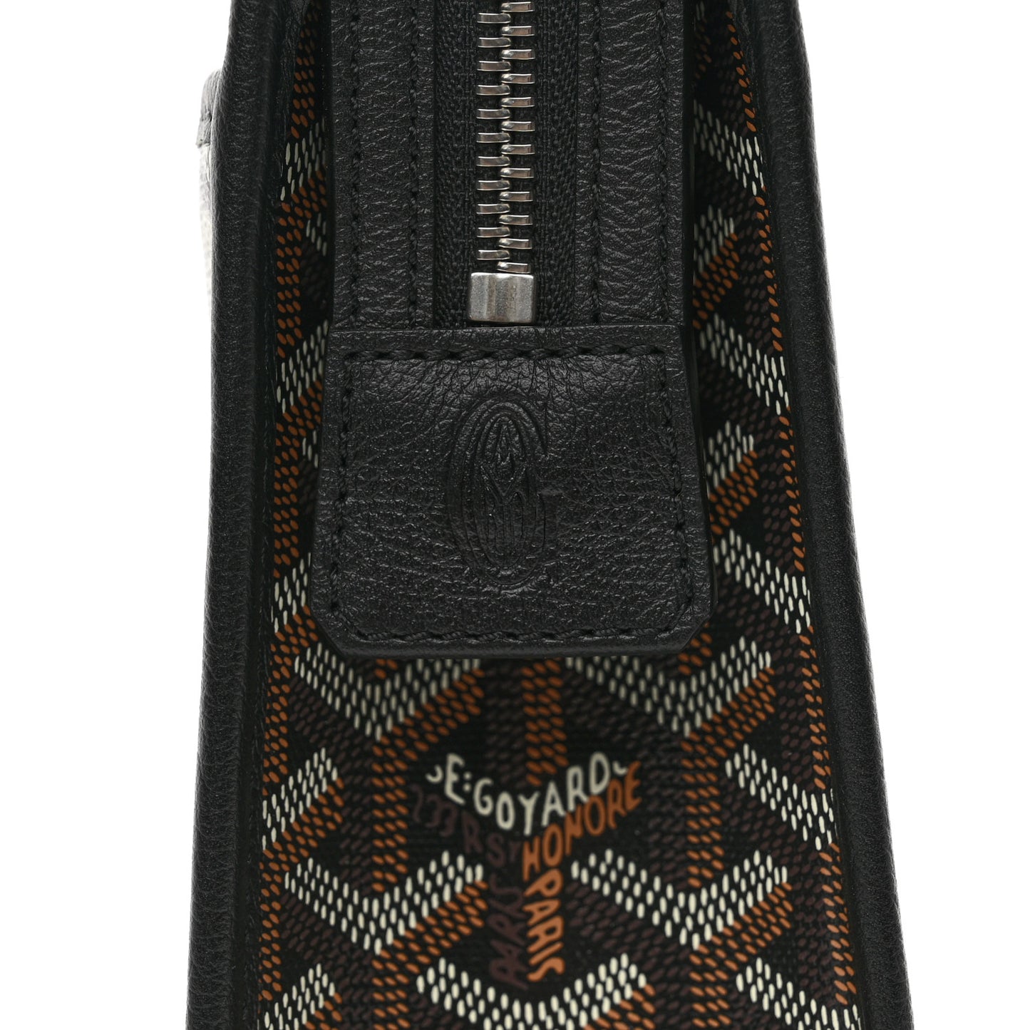 Goyardine Jouvence GM Toiletry Pouch Black
