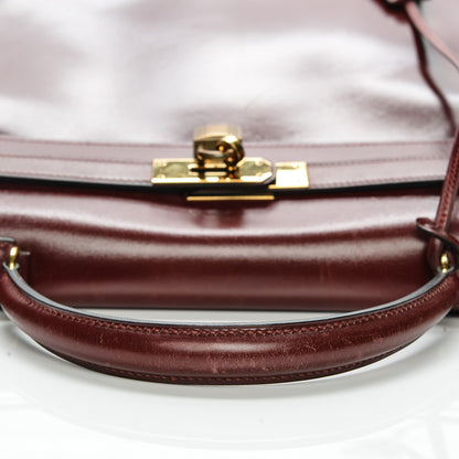 Hermes Box Kelly Retourne 32 Rouge H 16 of 31
