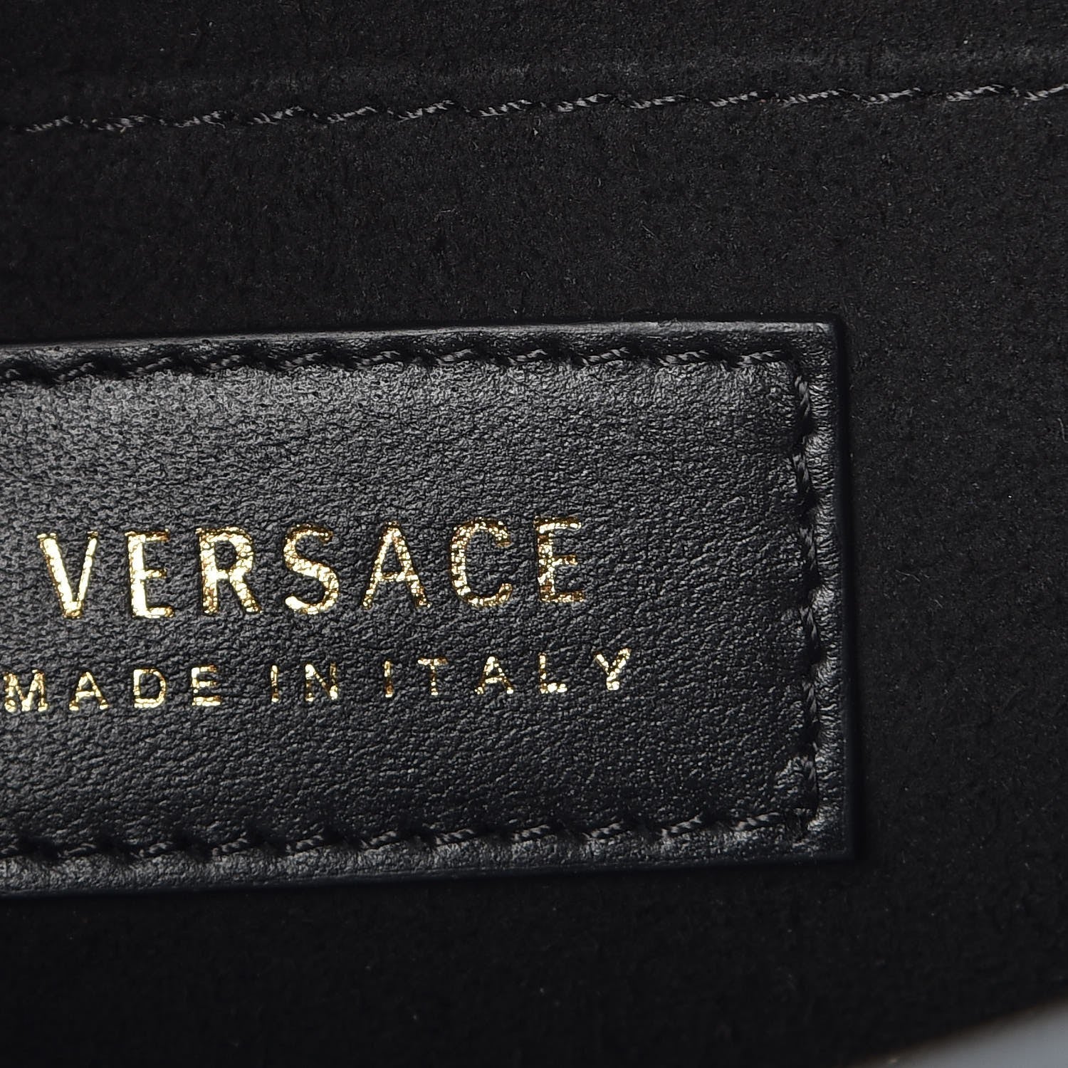 Versace Calfskin Tribute X Shoulder Bag Black 11 of 15