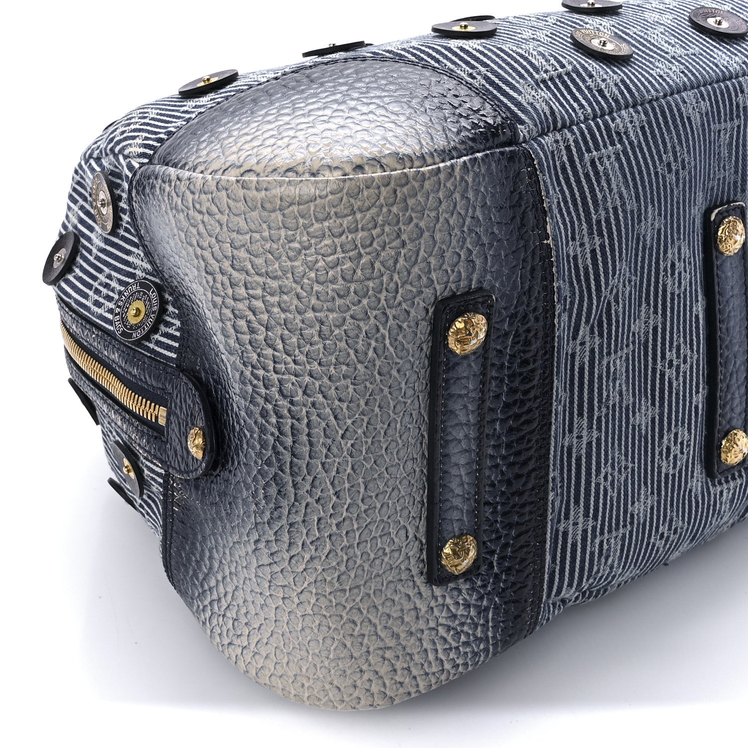 Louis Vuitton Denim Polka Dot Trunks and Bags Bowly 11 of 12