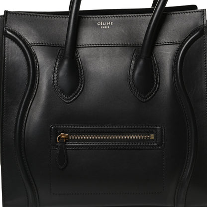 Celine Palmelato Mini Luggage Black 8 of 12