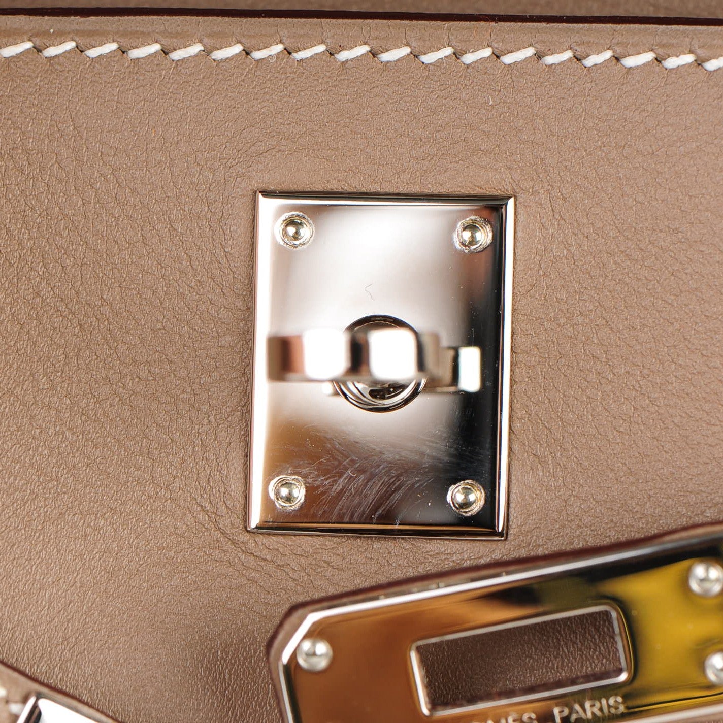 Swift Kelly Pochette Clutch Etoupe