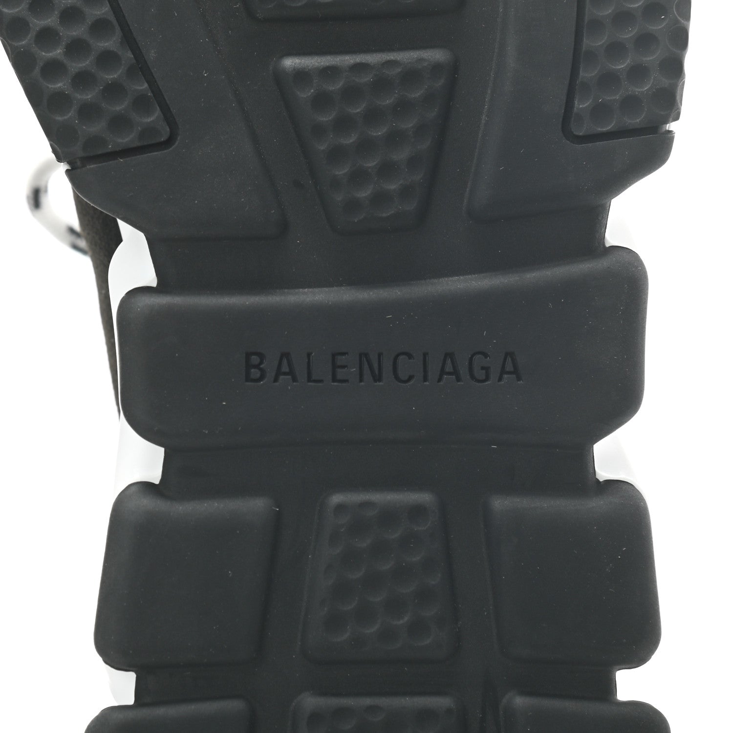 Balenciaga Recycled Knit Bi-Color Sole Womens Speed Lace Up Sneakers 40 Black White 7 of 8