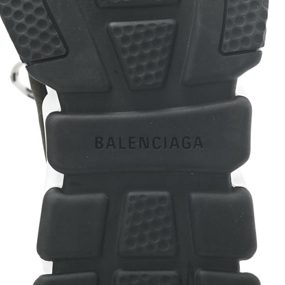 Balenciaga Recycled Knit Bi-Color Sole Womens Speed Lace Up Sneakers 40 Black White 7 of 8