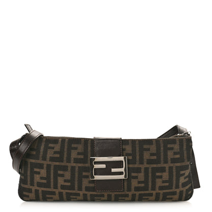 Fendi Zucca Baguette Shoulder Bag Tobacco 1 of 10
