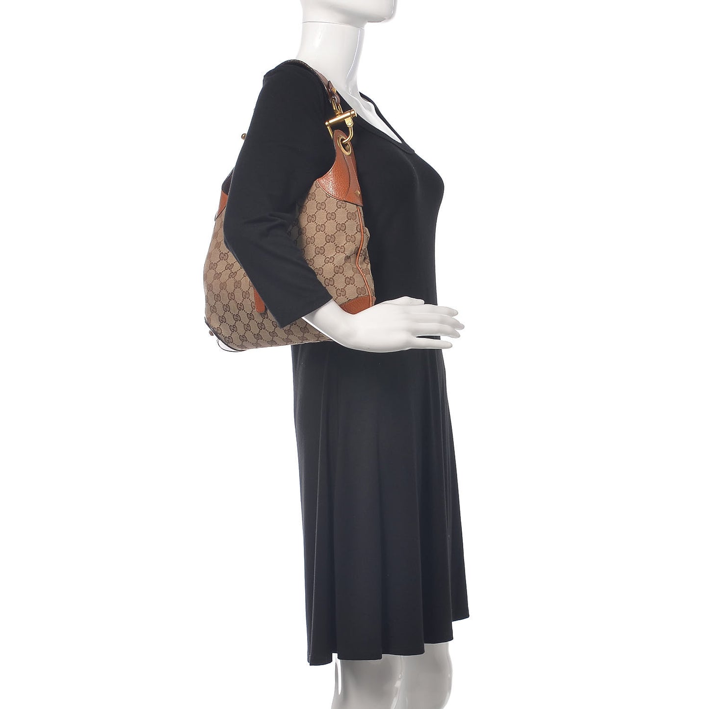 Monogram Piston Lock Jackie O Hobo