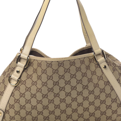 Gucci Monogram Medium Abbey Shoulder Bag Off White 21 of 21