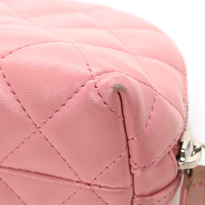 Chanel Calfskin Quilted Palette Cosmetic Case Pink 9 of 12