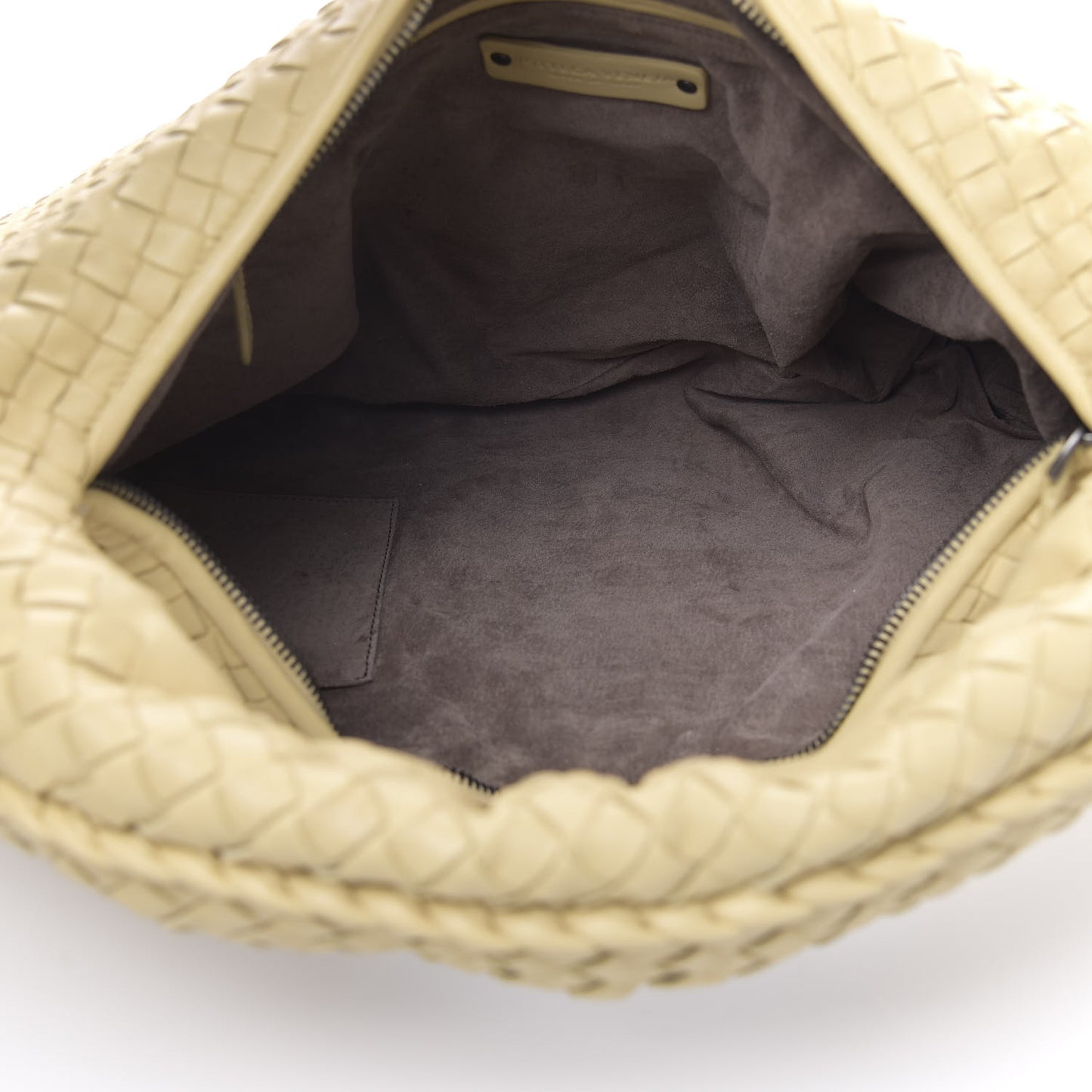 Nappa Intrecciato Medium Veneta Hobo Banane