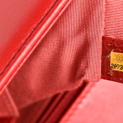 Chanel Calfskin Quilted New Medium Boy Flap Red 7 of 11